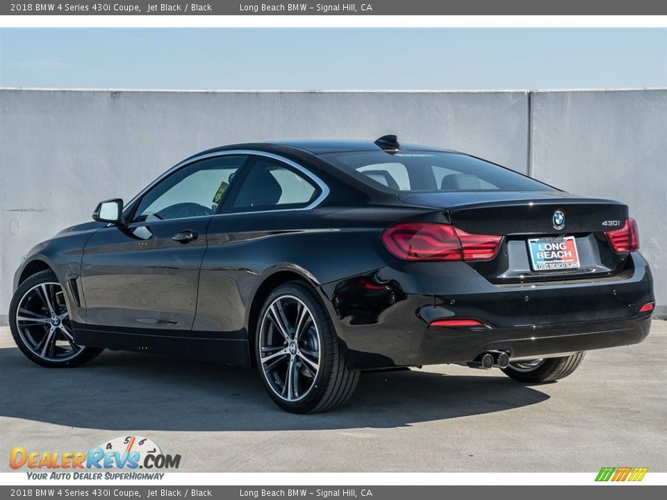 2018 BMW 4 Series 430i Coupe Jet Black / Black Photo #3