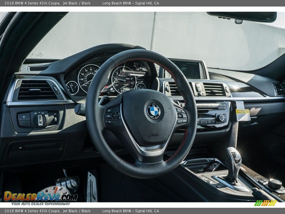 2018 BMW 4 Series 430i Coupe Jet Black / Black Photo #5
