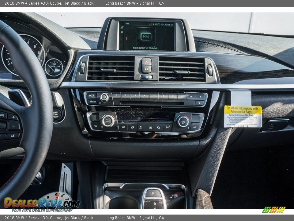 2018 BMW 4 Series 430i Coupe Jet Black / Black Photo #6