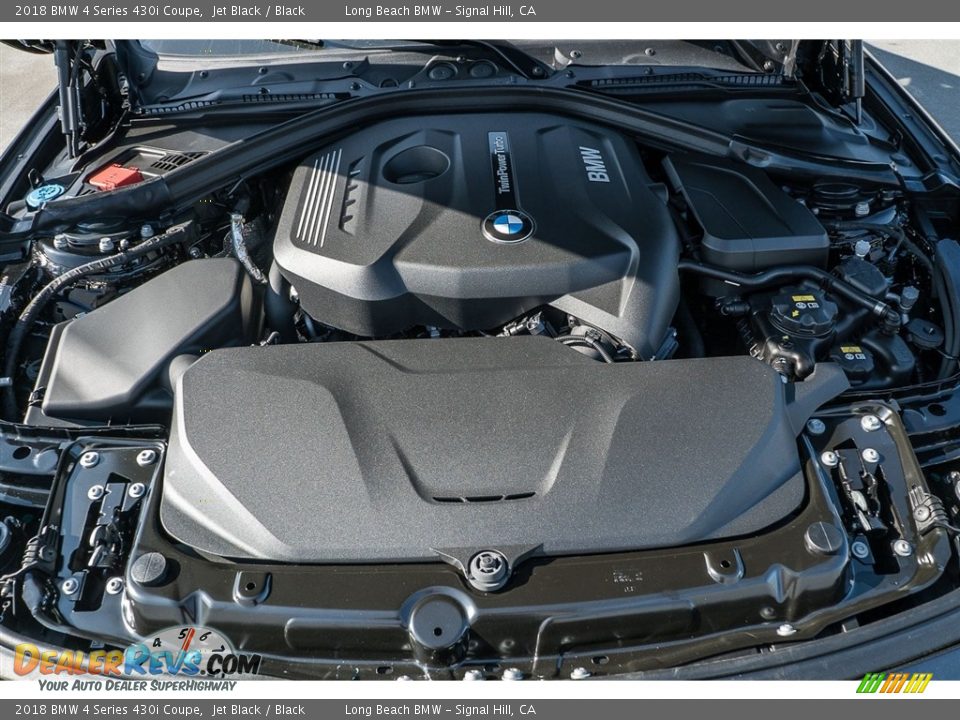 2018 BMW 4 Series 430i Coupe Jet Black / Black Photo #8