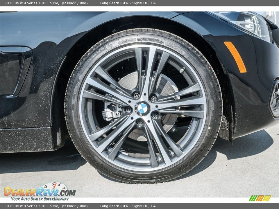 2018 BMW 4 Series 430i Coupe Jet Black / Black Photo #9