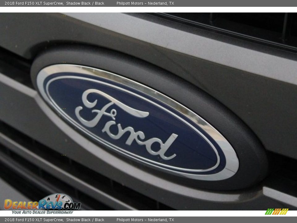 2018 Ford F150 XLT SuperCrew Shadow Black / Black Photo #4