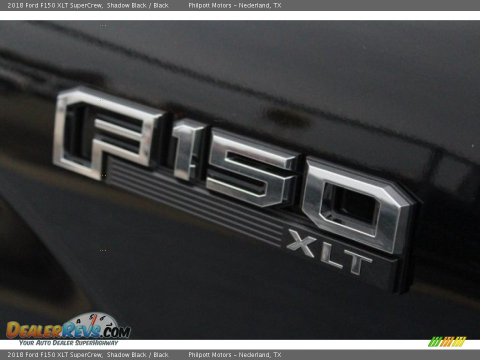 2018 Ford F150 XLT SuperCrew Shadow Black / Black Photo #6