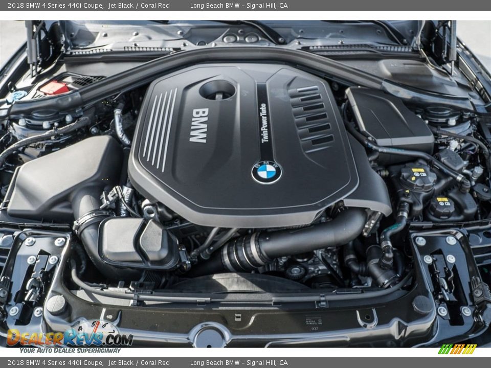 2018 BMW 4 Series 440i Coupe 3.0 Liter DI TwinPower Turbocharged DOHC 24-Valve VVT Inline 6 Cylinder Engine Photo #8