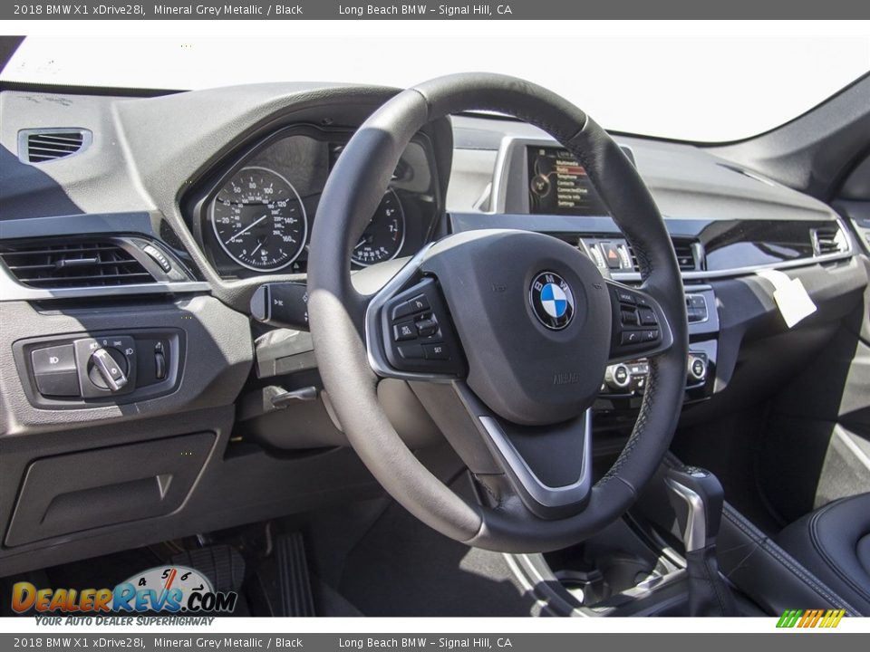 2018 BMW X1 xDrive28i Mineral Grey Metallic / Black Photo #5
