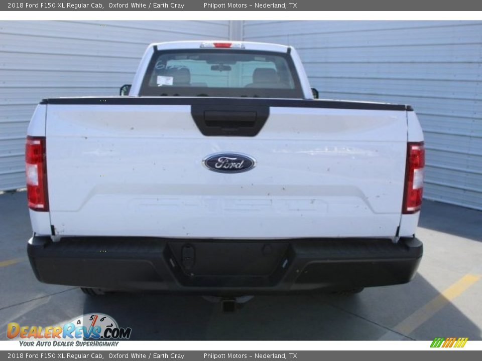 2018 Ford F150 XL Regular Cab Oxford White / Earth Gray Photo #7