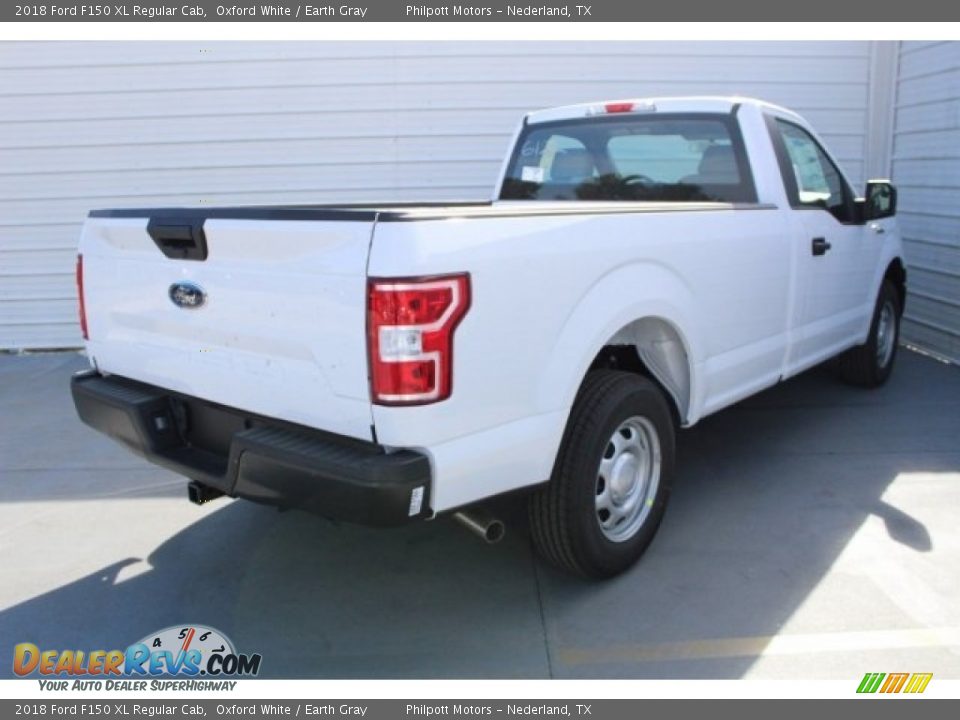 2018 Ford F150 XL Regular Cab Oxford White / Earth Gray Photo #8