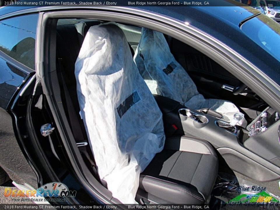 2018 Ford Mustang GT Premium Fastback Shadow Black / Ebony Photo #11