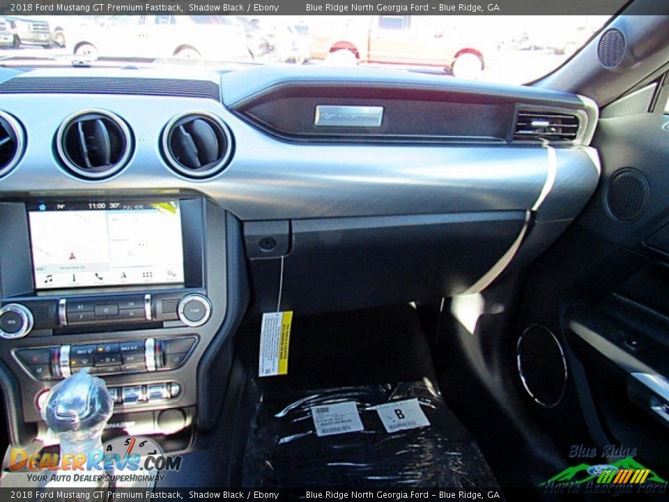 2018 Ford Mustang GT Premium Fastback Shadow Black / Ebony Photo #14