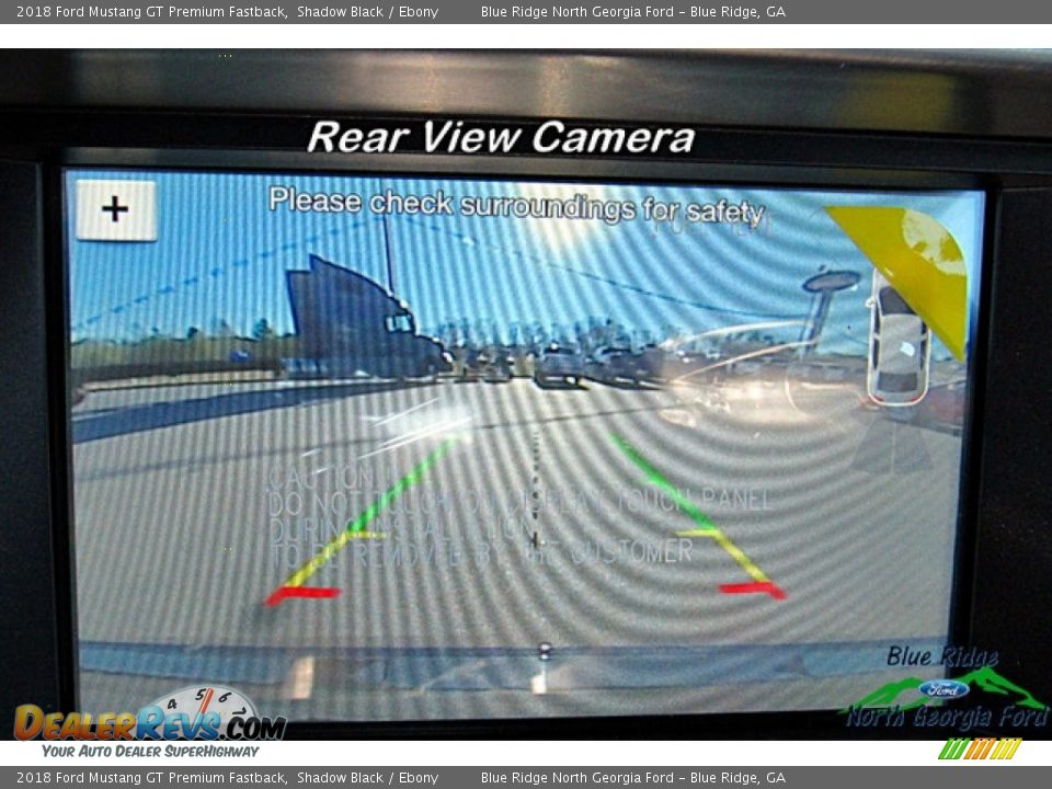 2018 Ford Mustang GT Premium Fastback Shadow Black / Ebony Photo #18