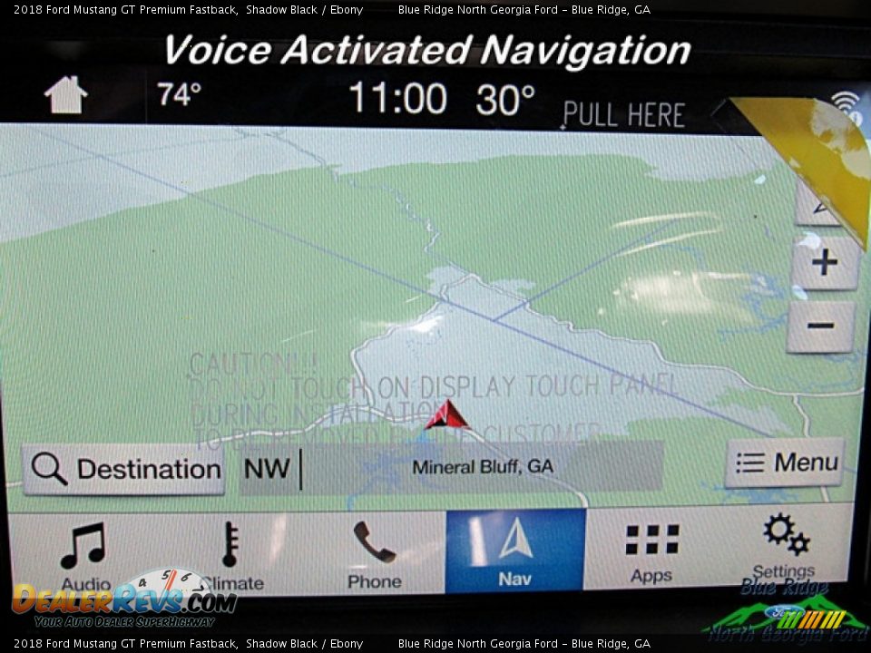 2018 Ford Mustang GT Premium Fastback Shadow Black / Ebony Photo #19