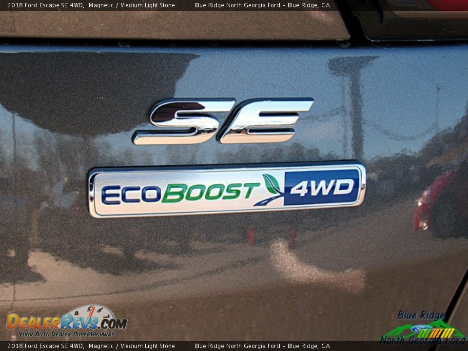 2018 Ford Escape SE 4WD Magnetic / Medium Light Stone Photo #34
