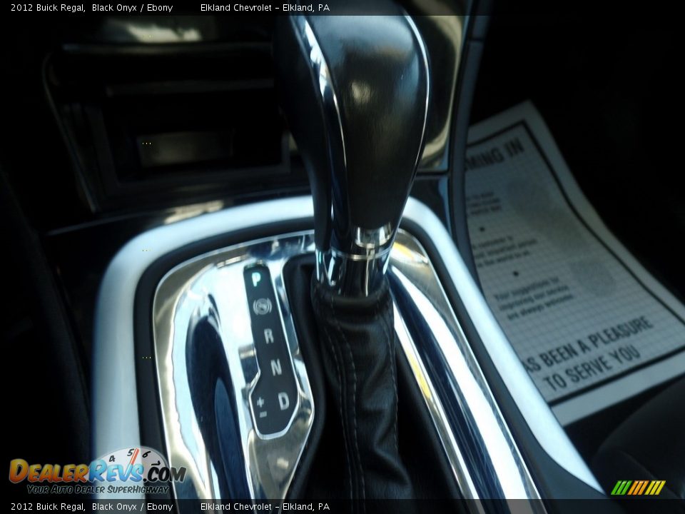 2012 Buick Regal Black Onyx / Ebony Photo #26
