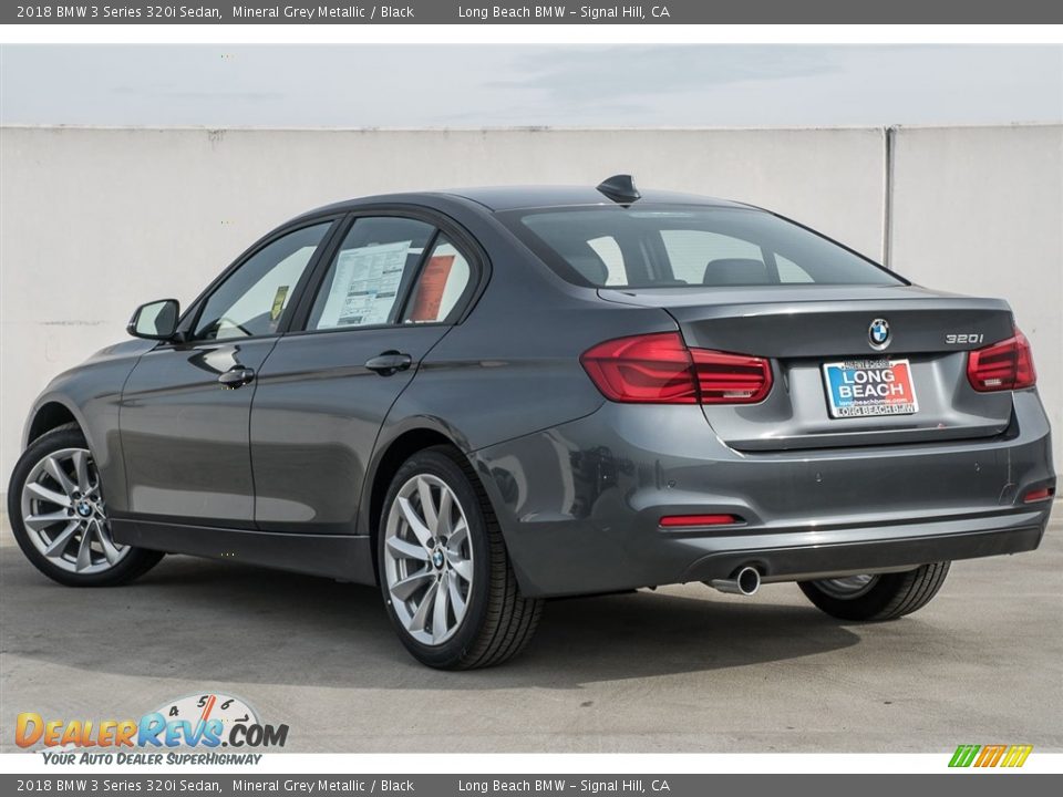 2018 BMW 3 Series 320i Sedan Mineral Grey Metallic / Black Photo #3