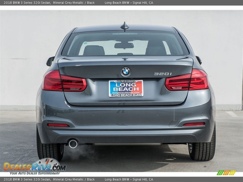 2018 BMW 3 Series 320i Sedan Mineral Grey Metallic / Black Photo #4