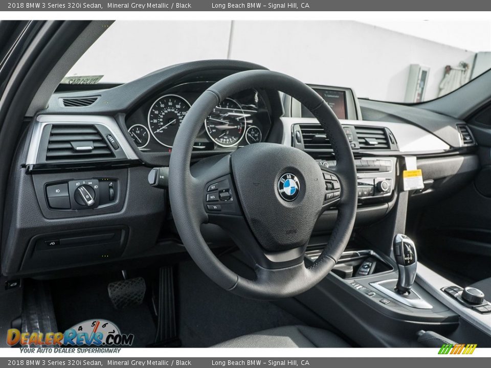 2018 BMW 3 Series 320i Sedan Mineral Grey Metallic / Black Photo #5