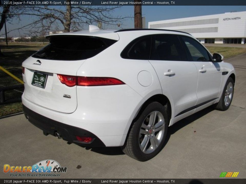 2018 Jaguar F-PACE 30t AWD R-Sport Fuji White / Ebony Photo #7