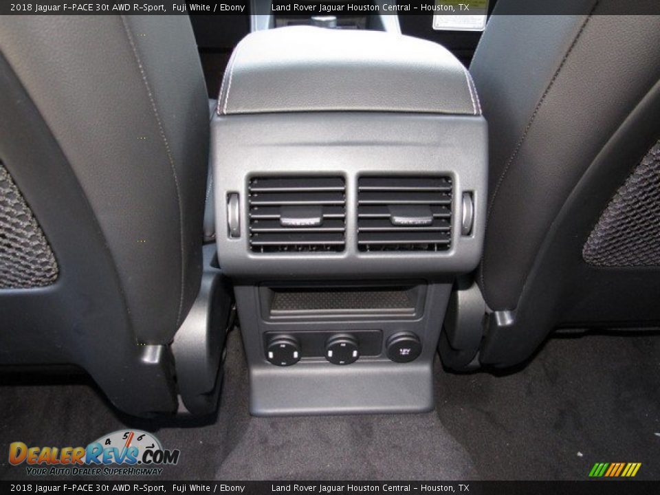 2018 Jaguar F-PACE 30t AWD R-Sport Fuji White / Ebony Photo #15