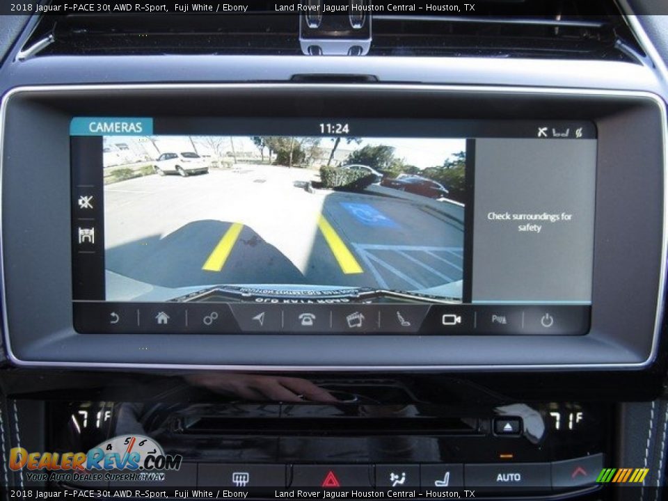 2018 Jaguar F-PACE 30t AWD R-Sport Fuji White / Ebony Photo #20