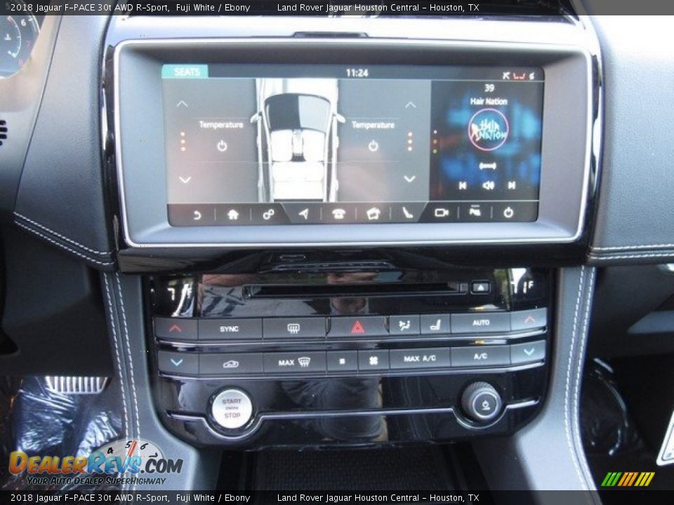 Controls of 2018 Jaguar F-PACE 30t AWD R-Sport Photo #22