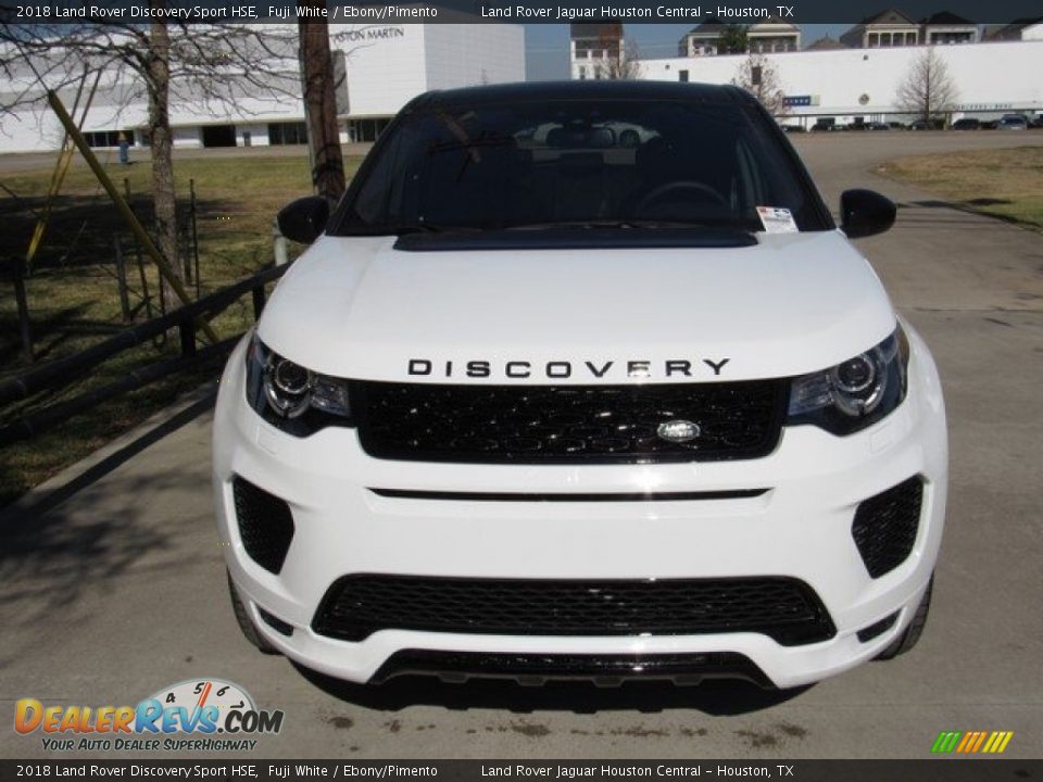 2018 Land Rover Discovery Sport HSE Fuji White / Ebony/Pimento Photo #9