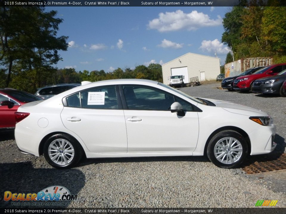 Crystal White Pearl 2018 Subaru Impreza 2.0i Premium 4-Door Photo #3