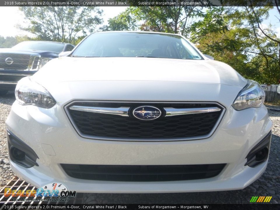 2018 Subaru Impreza 2.0i Premium 4-Door Crystal White Pearl / Black Photo #9