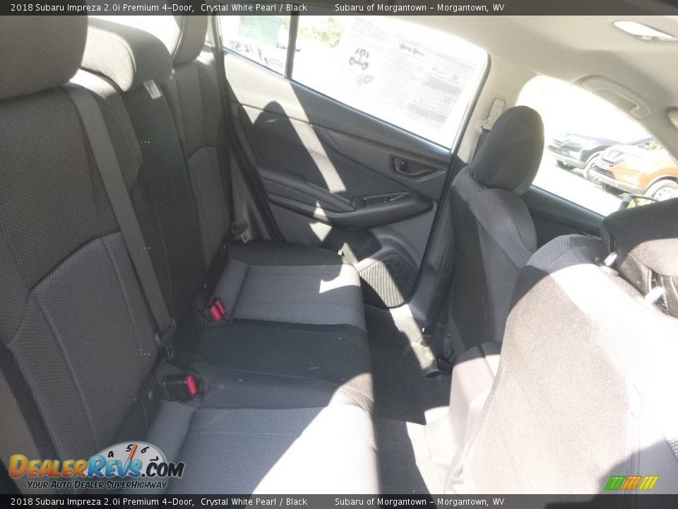 2018 Subaru Impreza 2.0i Premium 4-Door Crystal White Pearl / Black Photo #10