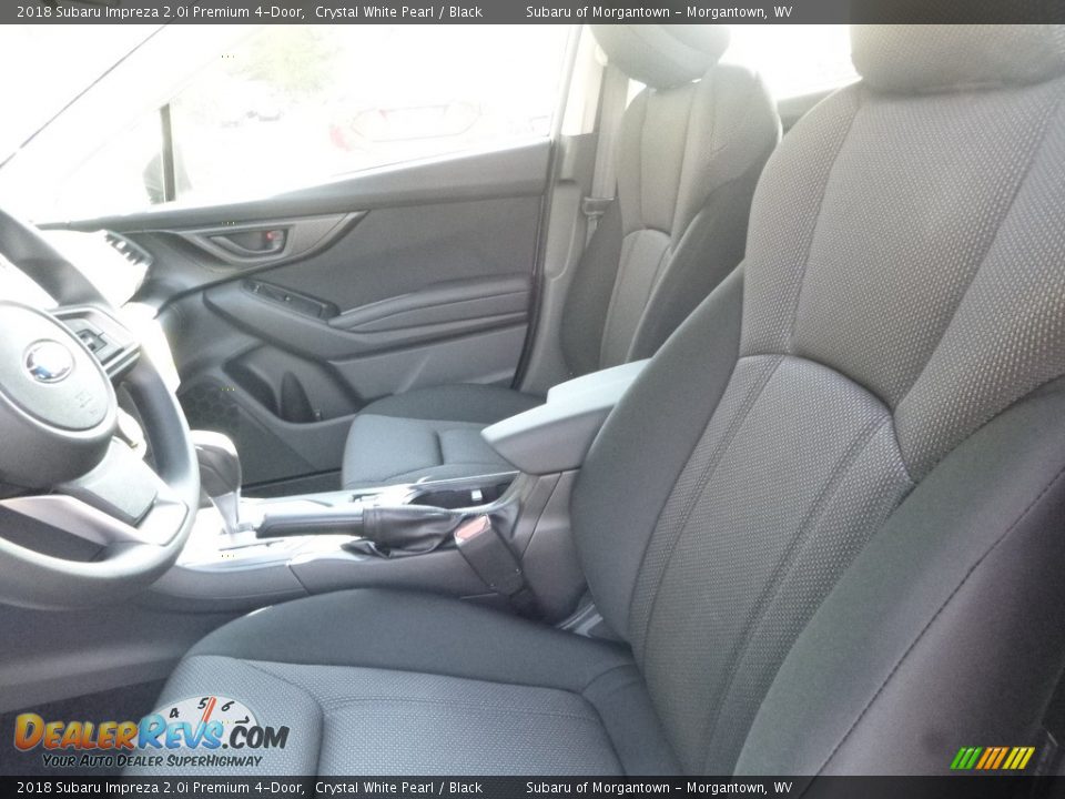 2018 Subaru Impreza 2.0i Premium 4-Door Crystal White Pearl / Black Photo #15