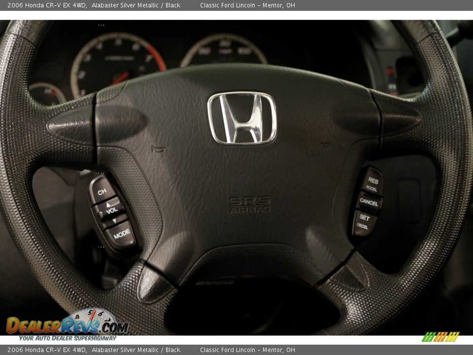 2006 Honda CR-V EX 4WD Alabaster Silver Metallic / Black Photo #6