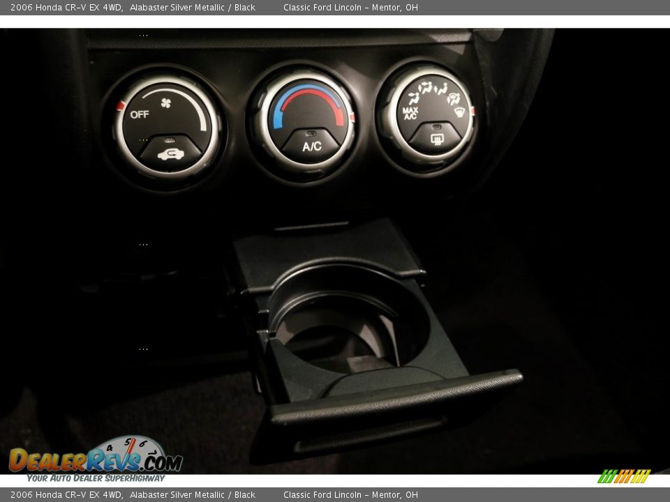 2006 Honda CR-V EX 4WD Alabaster Silver Metallic / Black Photo #12