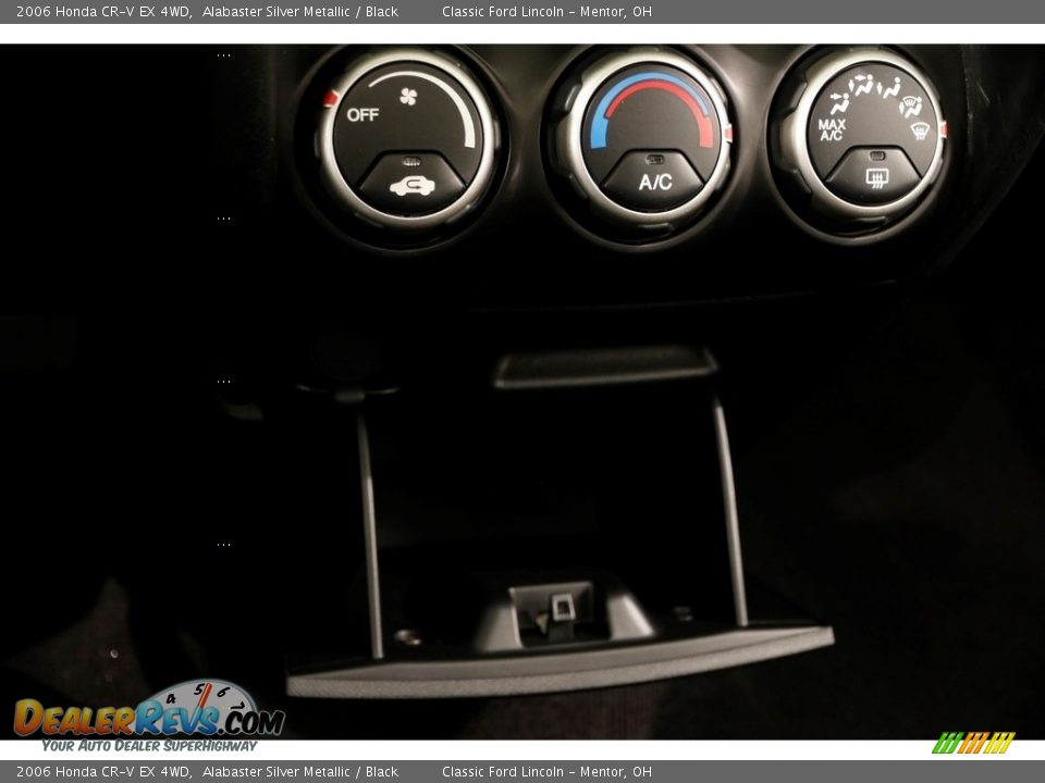 2006 Honda CR-V EX 4WD Alabaster Silver Metallic / Black Photo #13