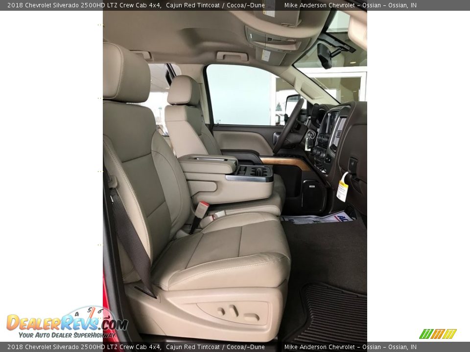 2018 Chevrolet Silverado 2500HD LTZ Crew Cab 4x4 Cajun Red Tintcoat / Cocoa/­Dune Photo #2