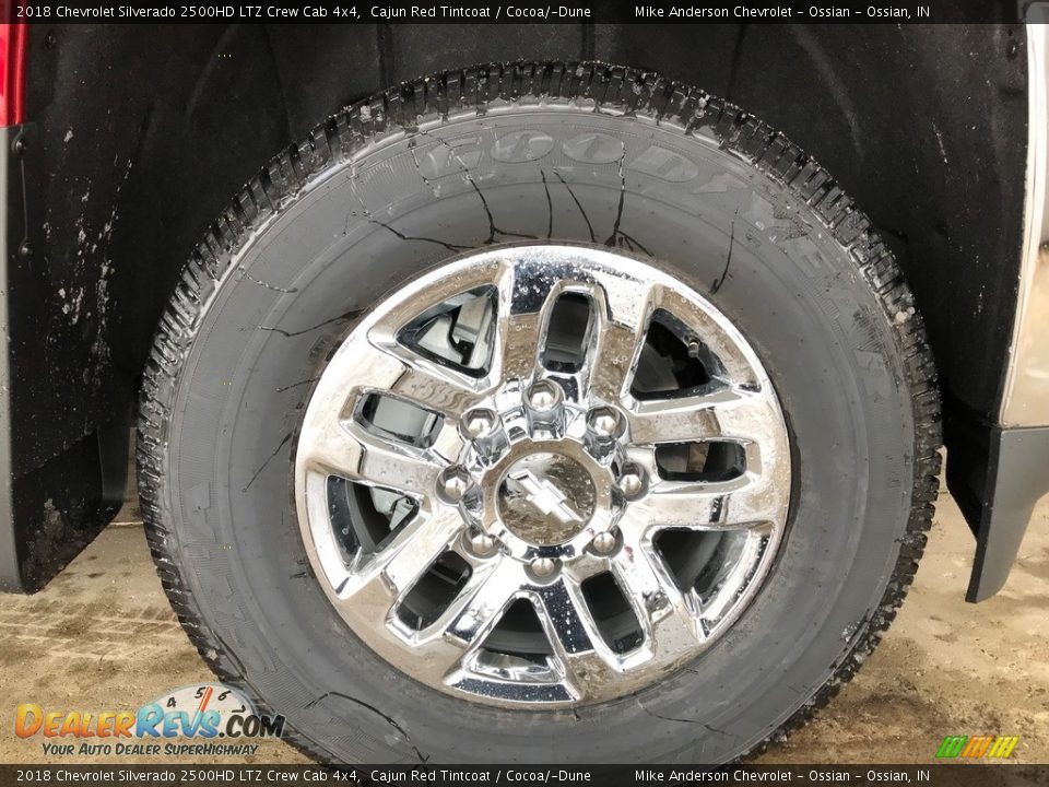2018 Chevrolet Silverado 2500HD LTZ Crew Cab 4x4 Cajun Red Tintcoat / Cocoa/­Dune Photo #3