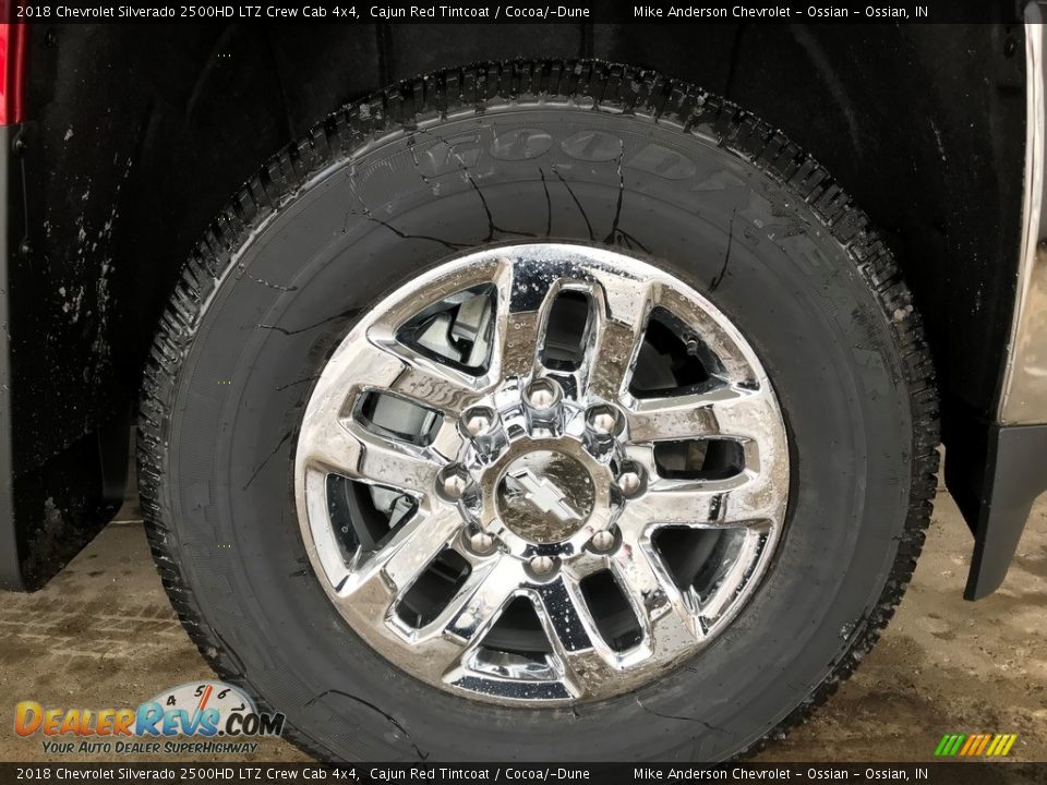 2018 Chevrolet Silverado 2500HD LTZ Crew Cab 4x4 Cajun Red Tintcoat / Cocoa/­Dune Photo #5