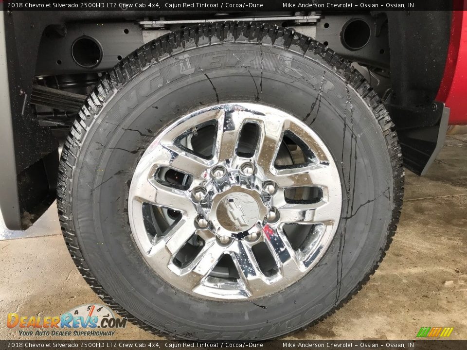 2018 Chevrolet Silverado 2500HD LTZ Crew Cab 4x4 Cajun Red Tintcoat / Cocoa/­Dune Photo #7