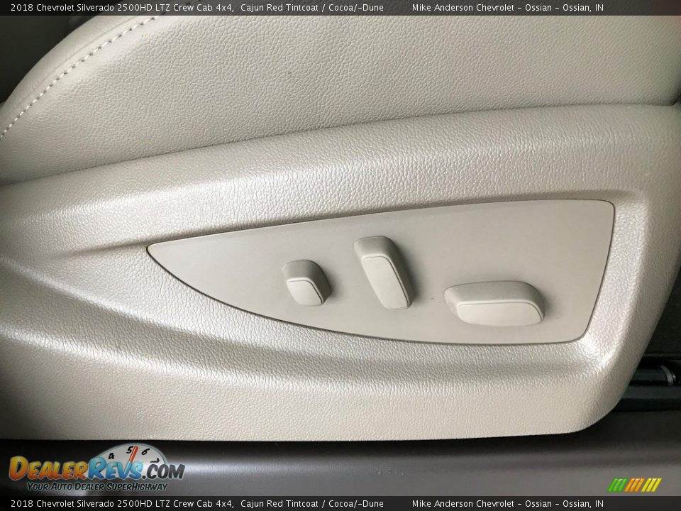 2018 Chevrolet Silverado 2500HD LTZ Crew Cab 4x4 Cajun Red Tintcoat / Cocoa/­Dune Photo #11