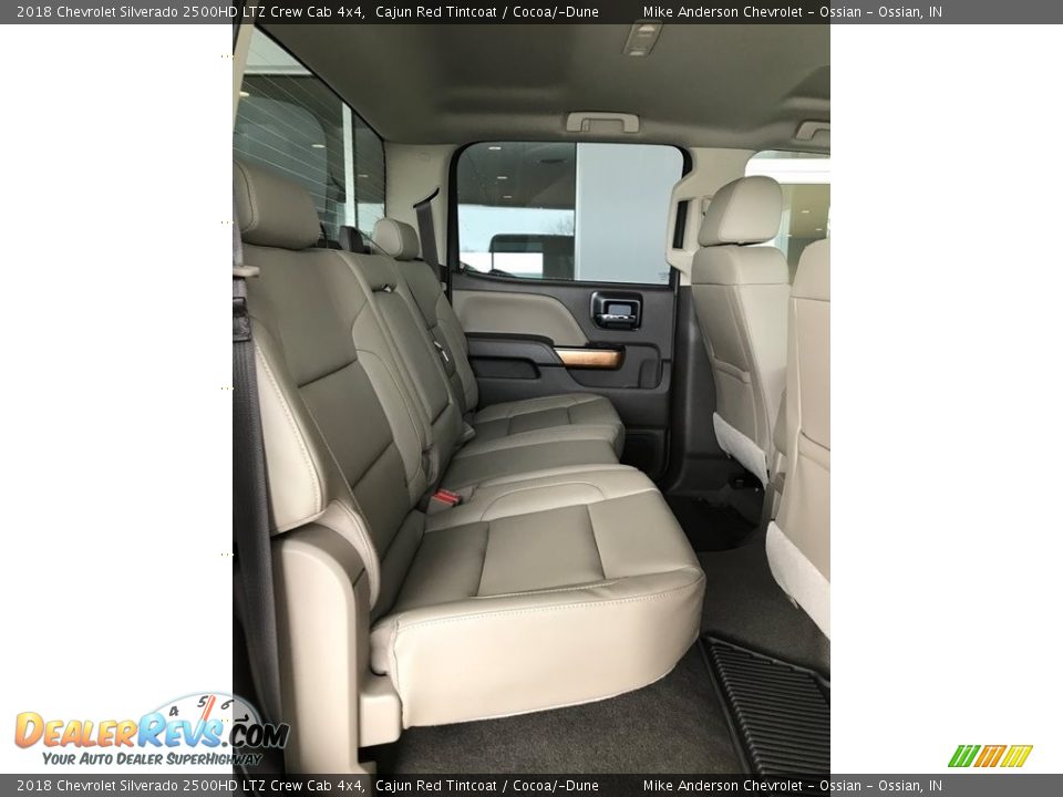 2018 Chevrolet Silverado 2500HD LTZ Crew Cab 4x4 Cajun Red Tintcoat / Cocoa/­Dune Photo #14