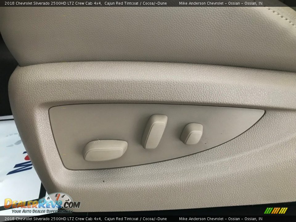 2018 Chevrolet Silverado 2500HD LTZ Crew Cab 4x4 Cajun Red Tintcoat / Cocoa/­Dune Photo #16