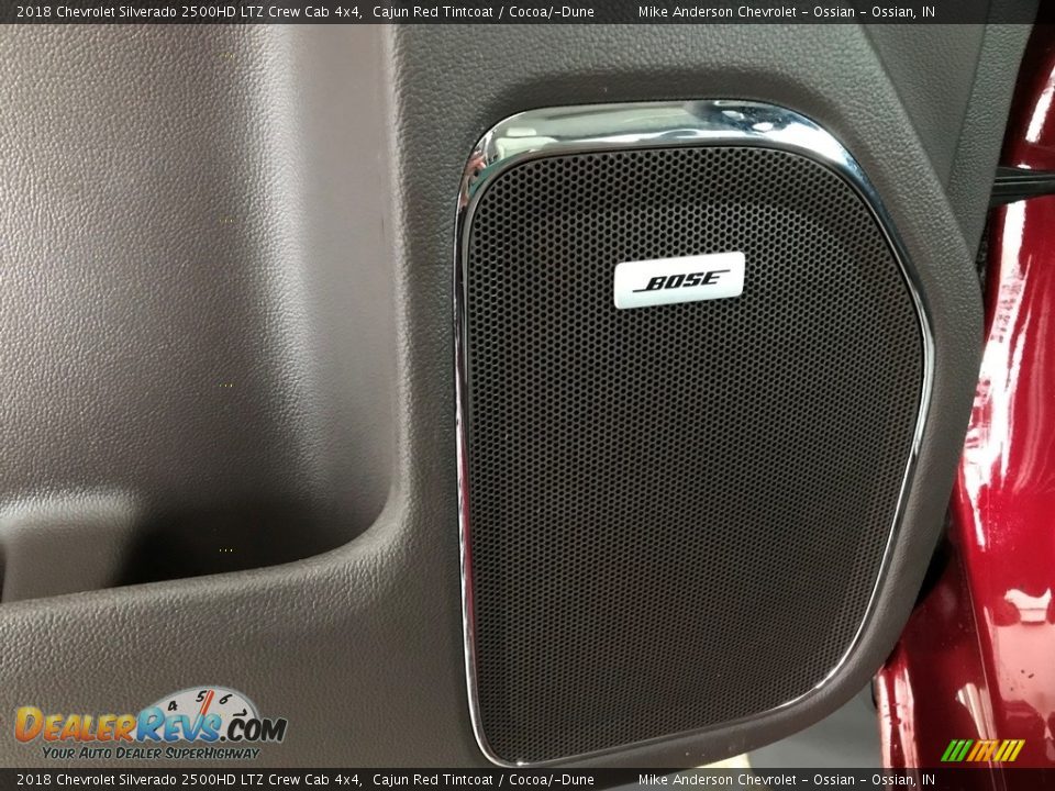 2018 Chevrolet Silverado 2500HD LTZ Crew Cab 4x4 Cajun Red Tintcoat / Cocoa/­Dune Photo #17