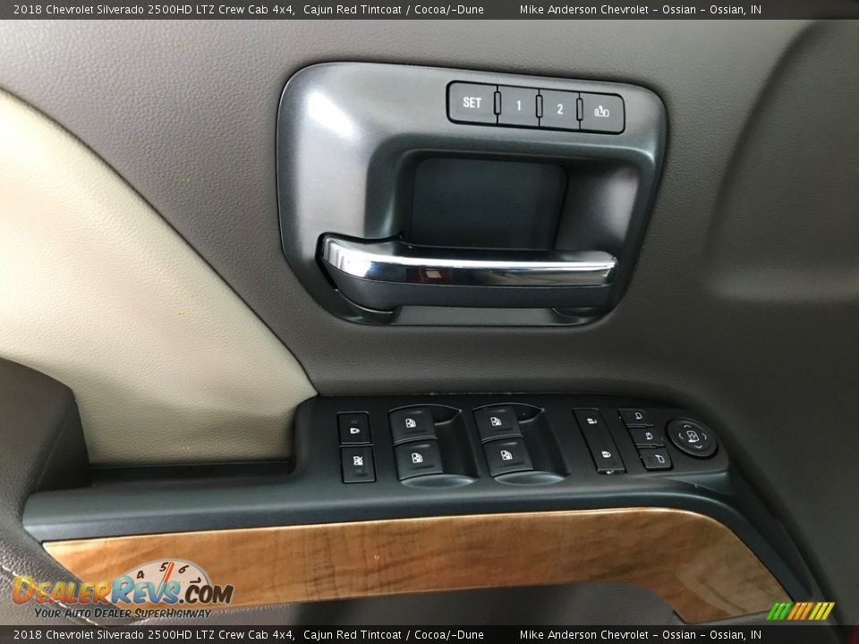 2018 Chevrolet Silverado 2500HD LTZ Crew Cab 4x4 Cajun Red Tintcoat / Cocoa/­Dune Photo #18