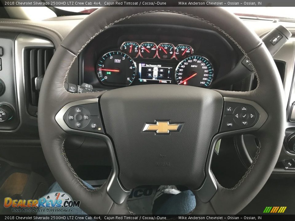 2018 Chevrolet Silverado 2500HD LTZ Crew Cab 4x4 Cajun Red Tintcoat / Cocoa/­Dune Photo #21