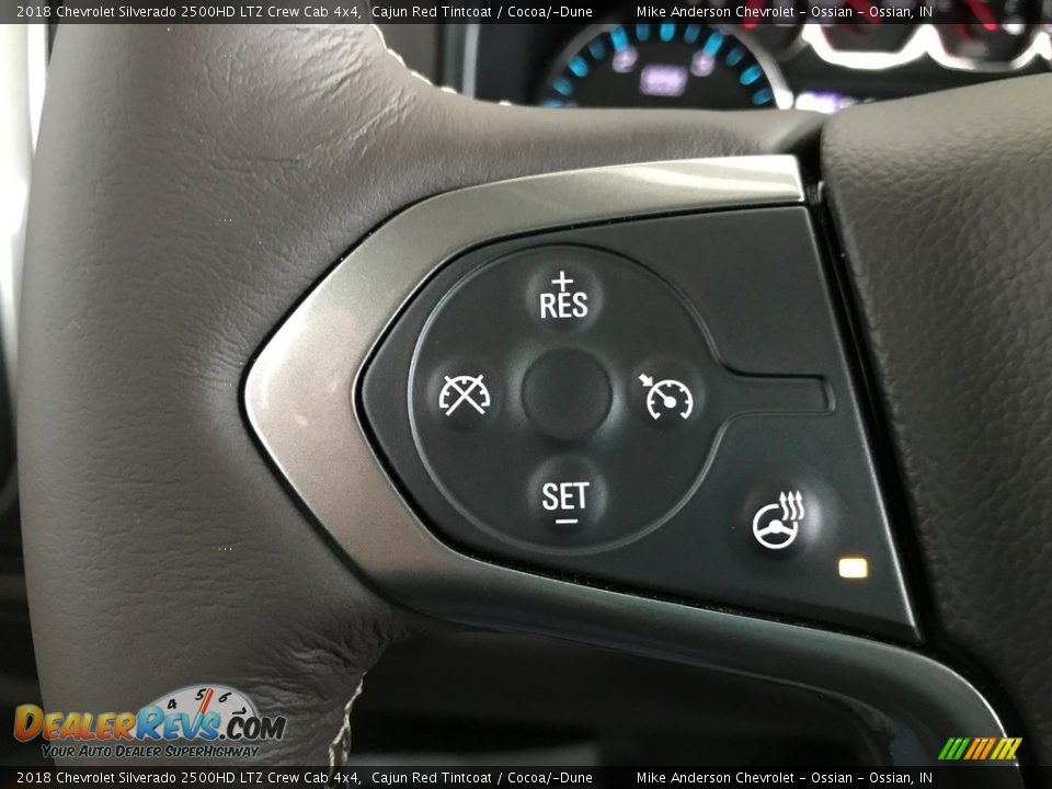 2018 Chevrolet Silverado 2500HD LTZ Crew Cab 4x4 Cajun Red Tintcoat / Cocoa/­Dune Photo #22