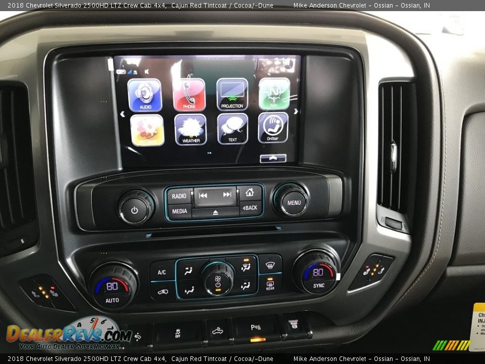 2018 Chevrolet Silverado 2500HD LTZ Crew Cab 4x4 Cajun Red Tintcoat / Cocoa/­Dune Photo #24