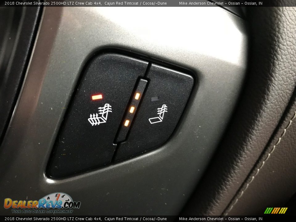 2018 Chevrolet Silverado 2500HD LTZ Crew Cab 4x4 Cajun Red Tintcoat / Cocoa/­Dune Photo #26