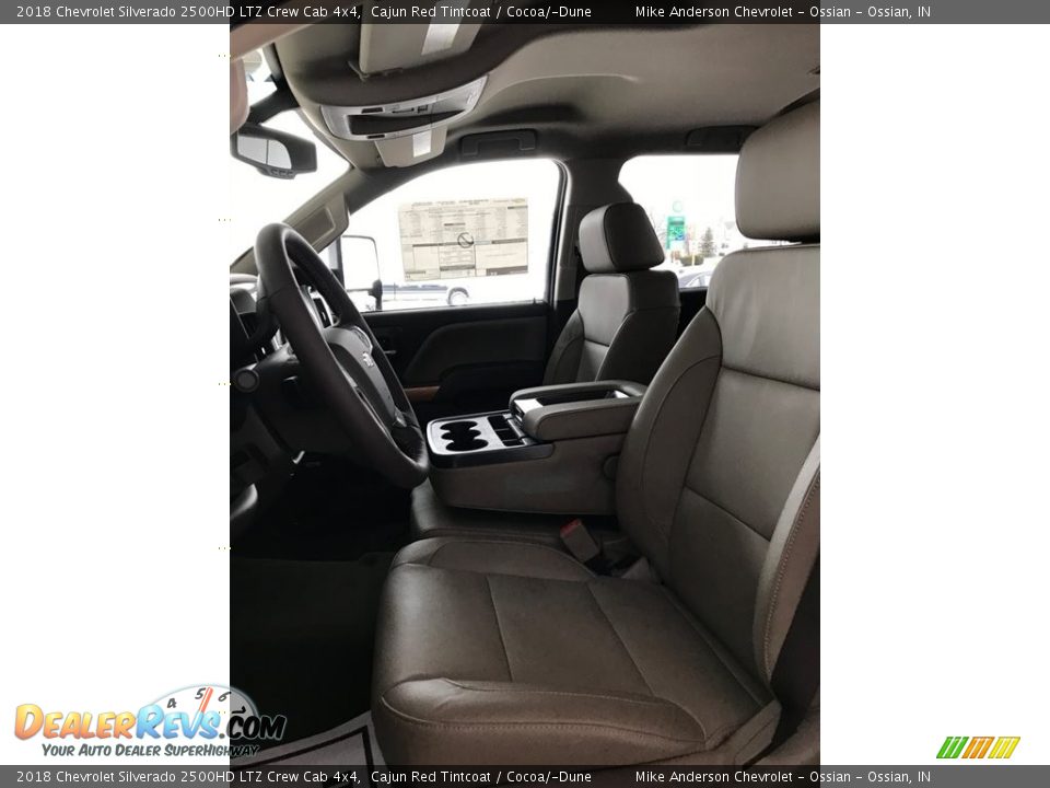 2018 Chevrolet Silverado 2500HD LTZ Crew Cab 4x4 Cajun Red Tintcoat / Cocoa/­Dune Photo #31