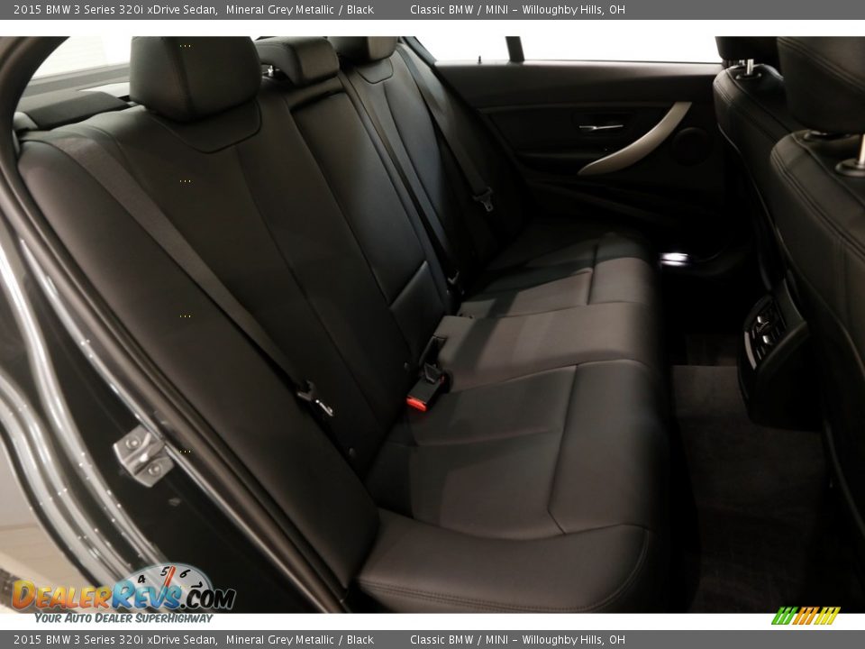 2015 BMW 3 Series 320i xDrive Sedan Mineral Grey Metallic / Black Photo #19