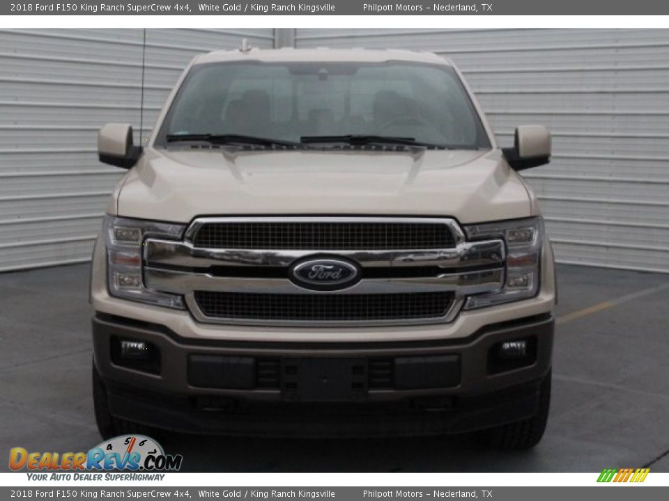2018 Ford F150 King Ranch SuperCrew 4x4 White Gold / King Ranch Kingsville Photo #2