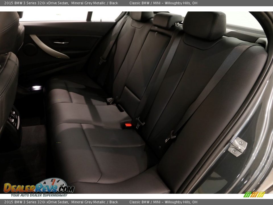 2015 BMW 3 Series 320i xDrive Sedan Mineral Grey Metallic / Black Photo #20