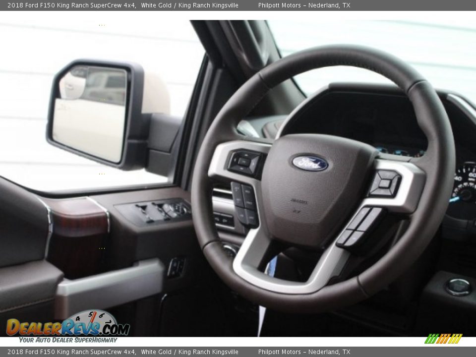 2018 Ford F150 King Ranch SuperCrew 4x4 White Gold / King Ranch Kingsville Photo #33